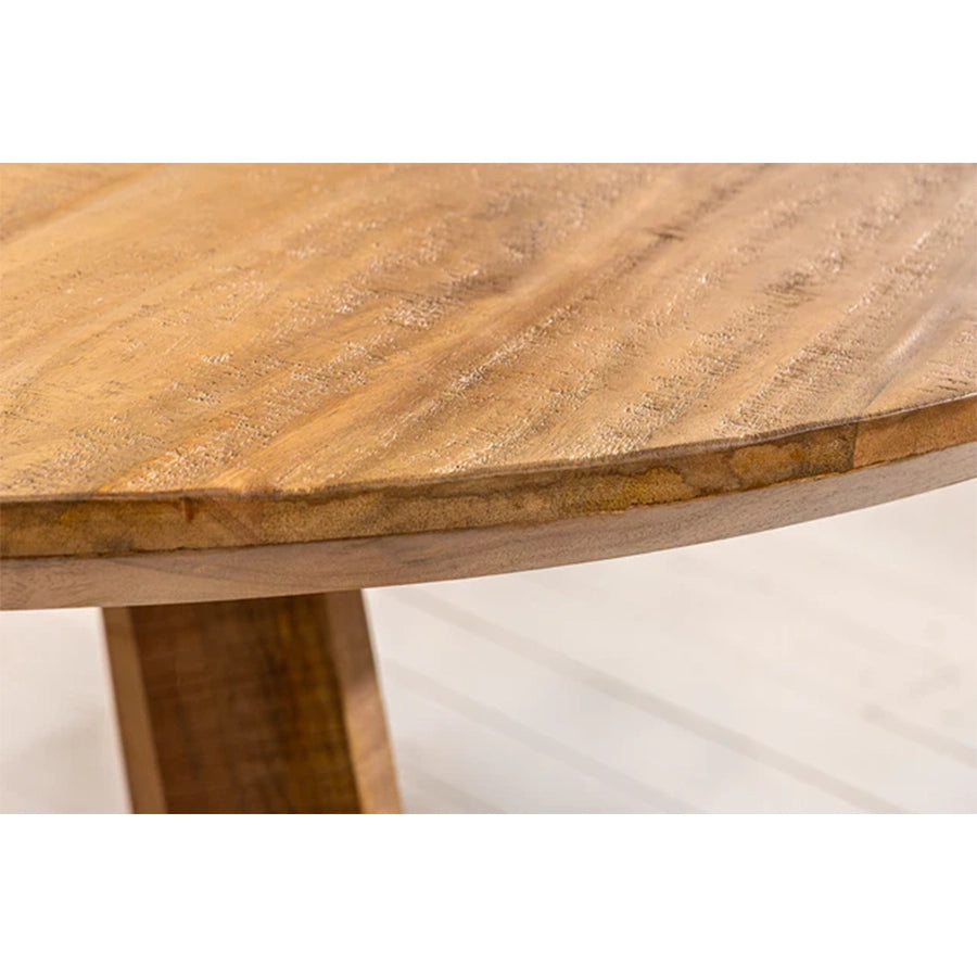 Masa dining maro din lemn 140 cm Art Wood