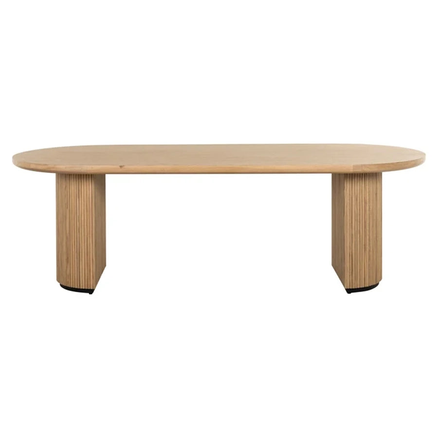 Masa dining maro din lemn 240 cm Belfort