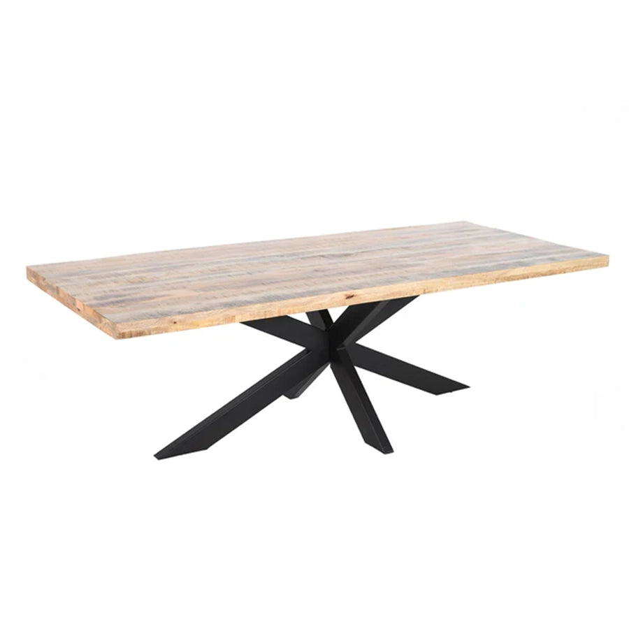 Masa dining maro din lemn 240 cm Galaxie