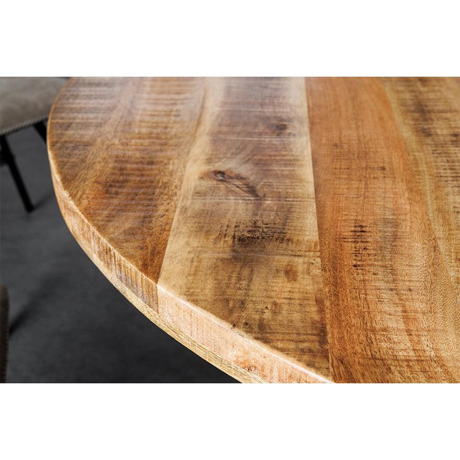 Masa dining maro din lemn Craft Round Invicta Interior - Poetic Store