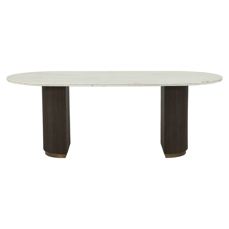 Masa dining maro din marmura 210 cm Mayfield