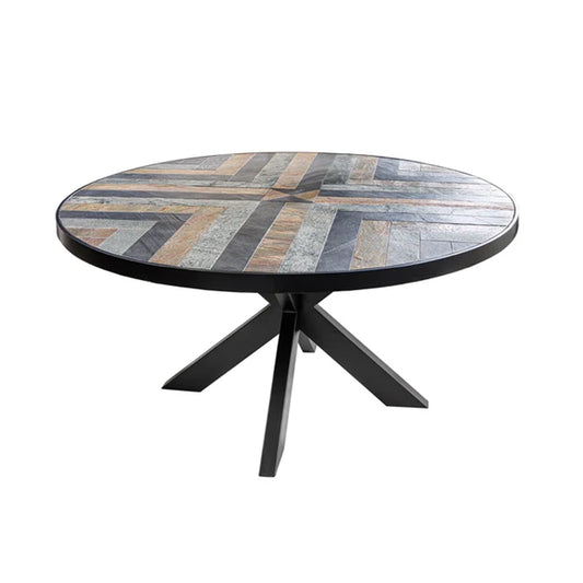 Masa dining multicolora 140 cm Mountain Soul