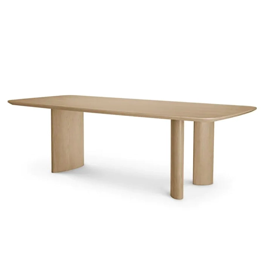 Masa dining natur din lemn Harmonie S Eichholtz
