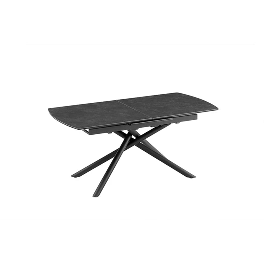 Masa dining neagra extensibila 180-230 cm Mikado