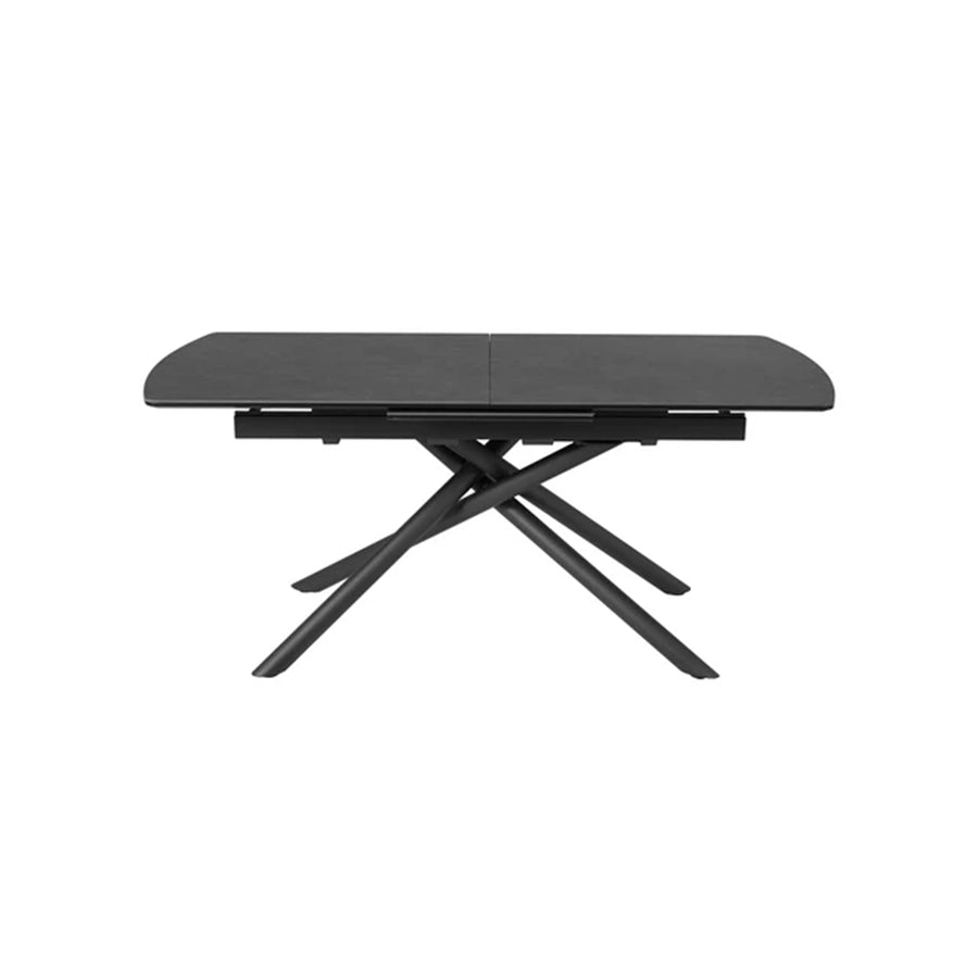 Masa dining neagra extensibila 180-230 cm Mikado