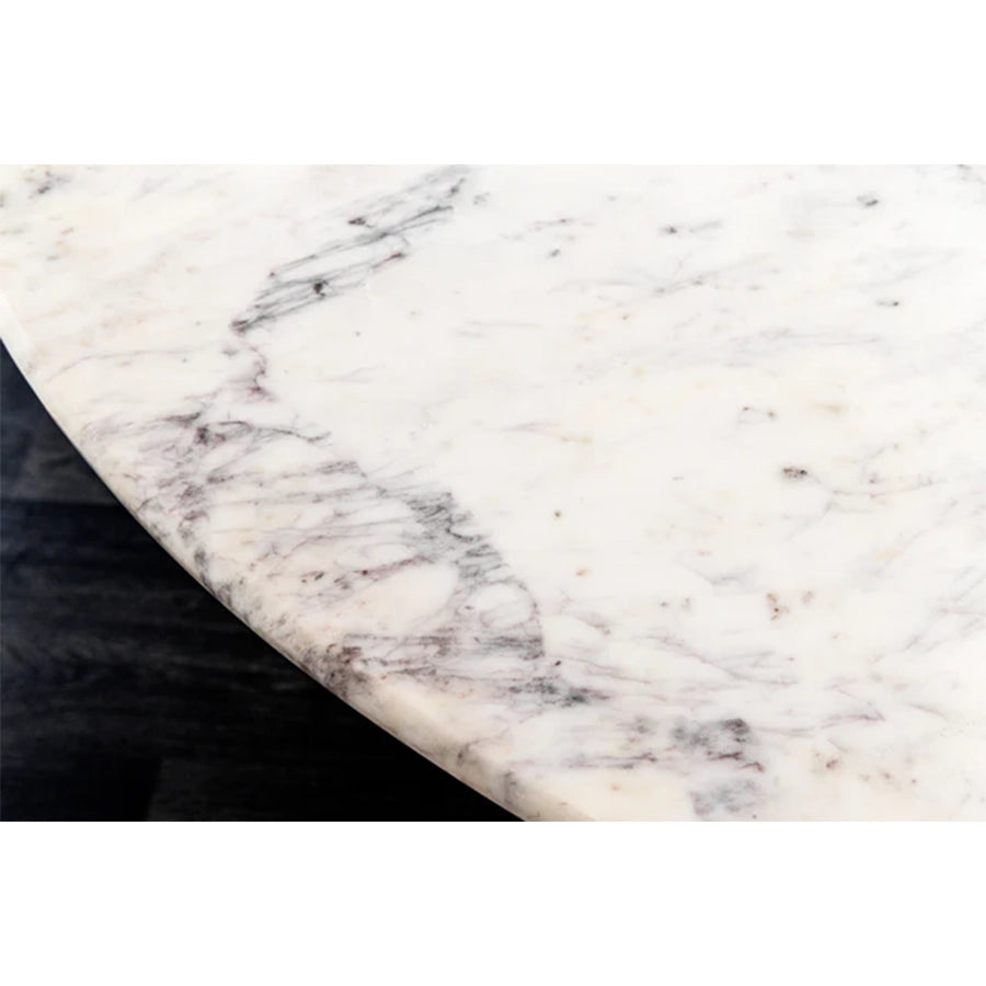 Masa dining rotunda 140 cm din lemn Gatsby