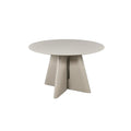 Masa dining rotunda grej 120 cm Organiko