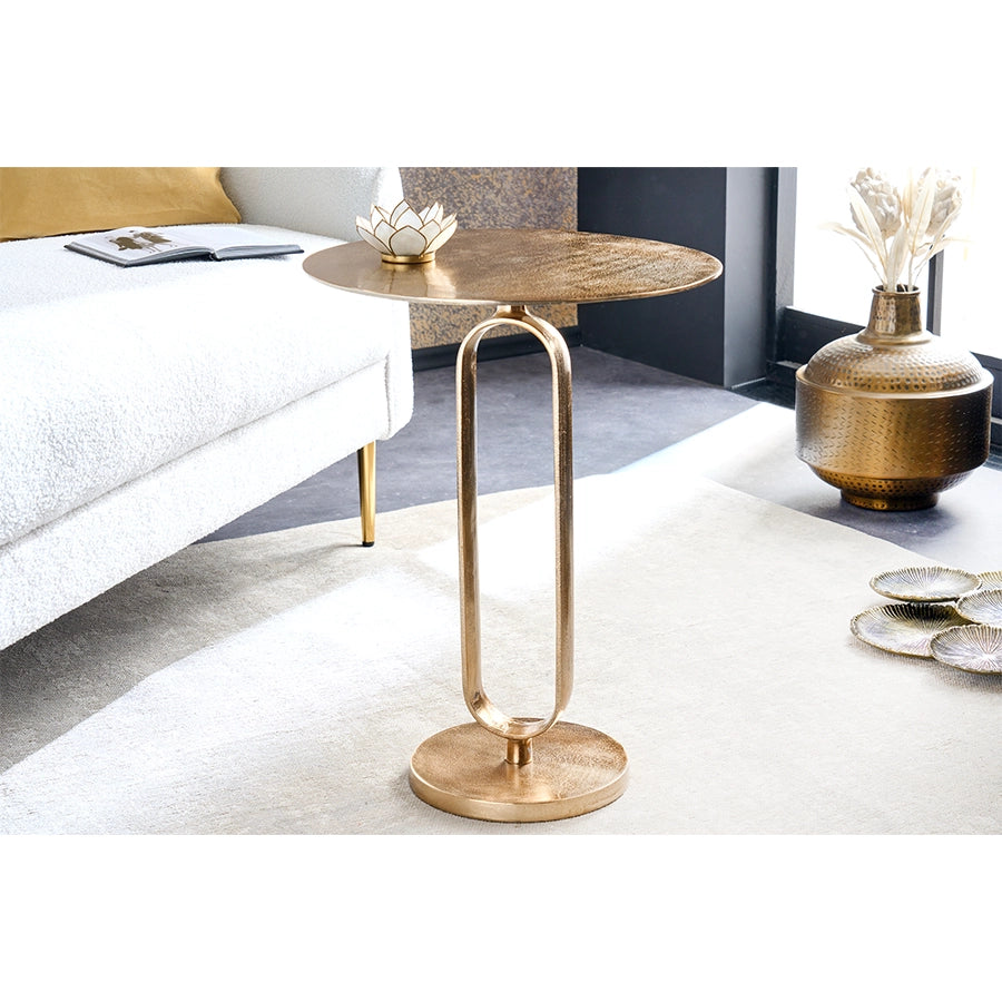 Masuta gold din aluminiu Elegance Poetic