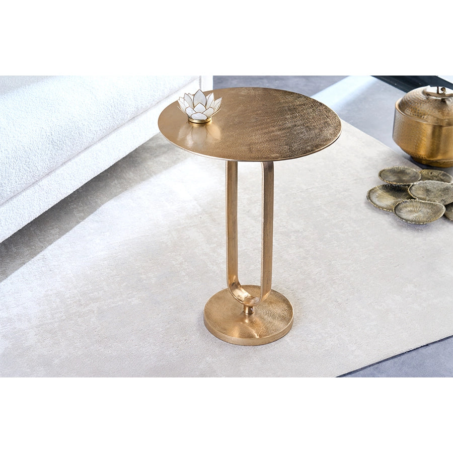 Masuta gold din aluminiu Elegance Poetic