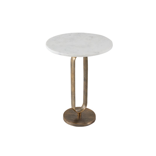 Masuta gold antichizat din marmura Elegance Poetic