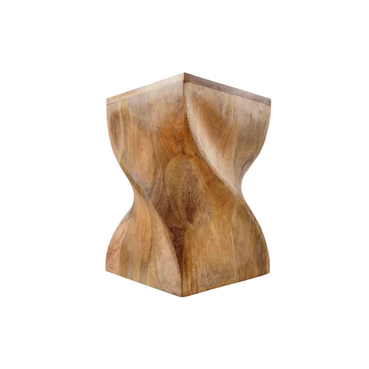 Masuta maro din lemn 45 cm Twist