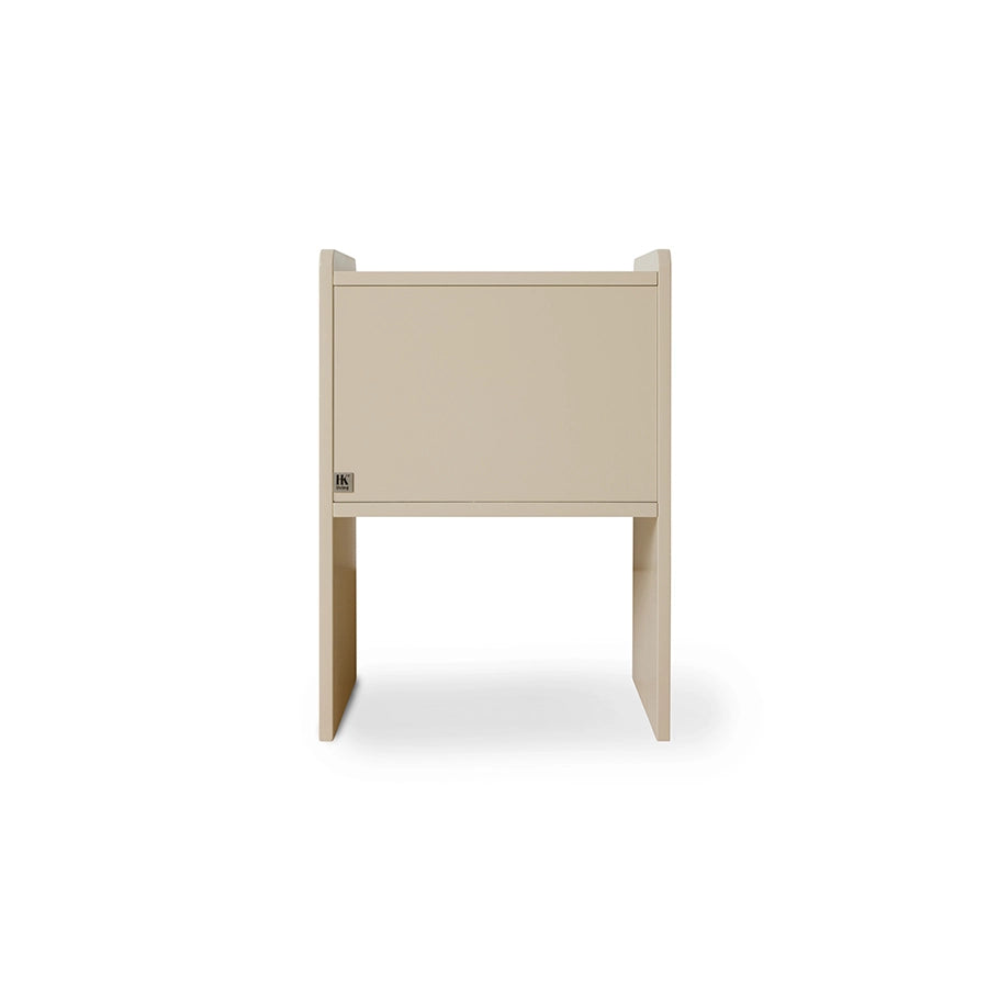 Noptiera crem verde din MDF Space HK Living
