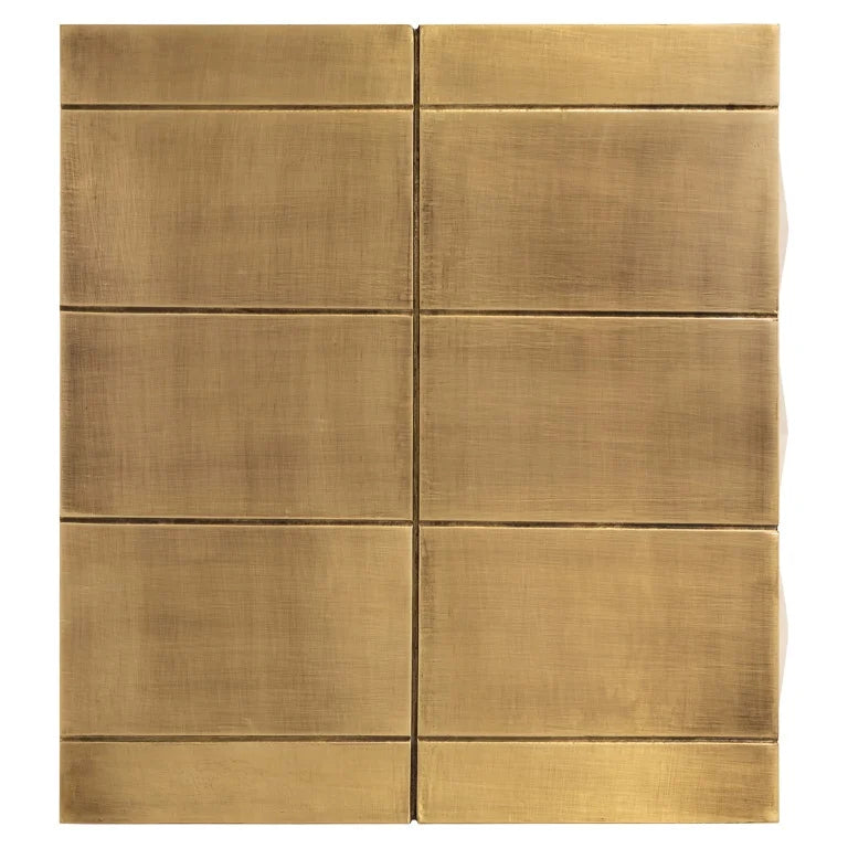 Noptiera gold din alama si MDF Collada