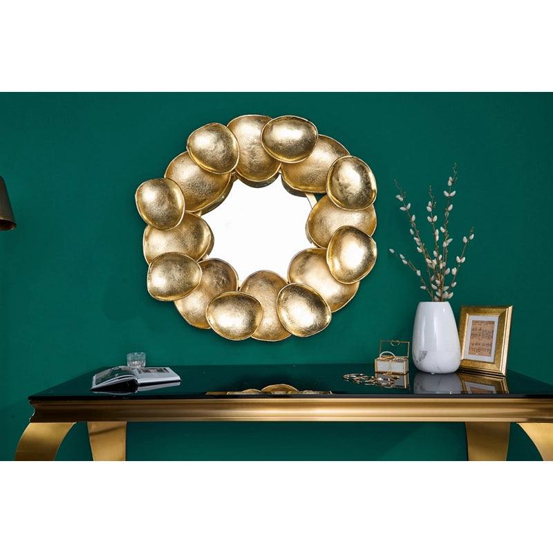 Oglinda decorativa gold Wall Invicta Interior - Poetic Store