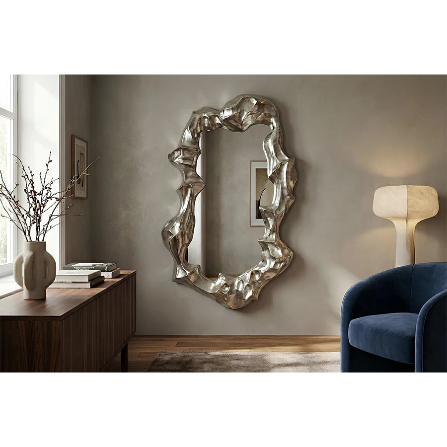 Oglinda de perete silver 150 cm Venetia