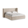 Pat bej din catifea 180 x 200 cm Mount