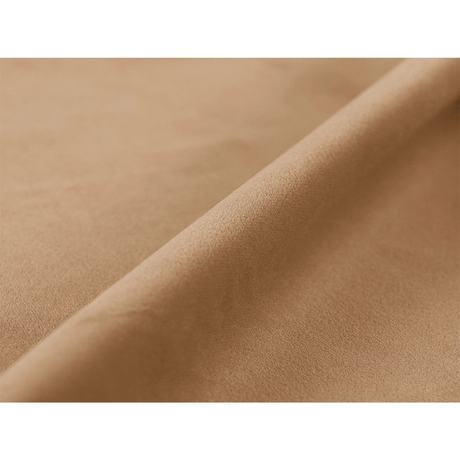 Pat bej sand din catifea 140 x 200 Lupine