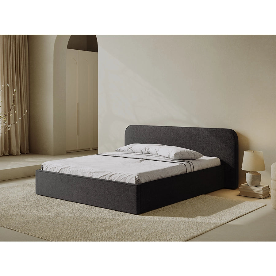 Pat gri antracit 180x200 boucle Elizabeth