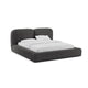 Pat gri antracit boucle 180 x 200 cm Martina