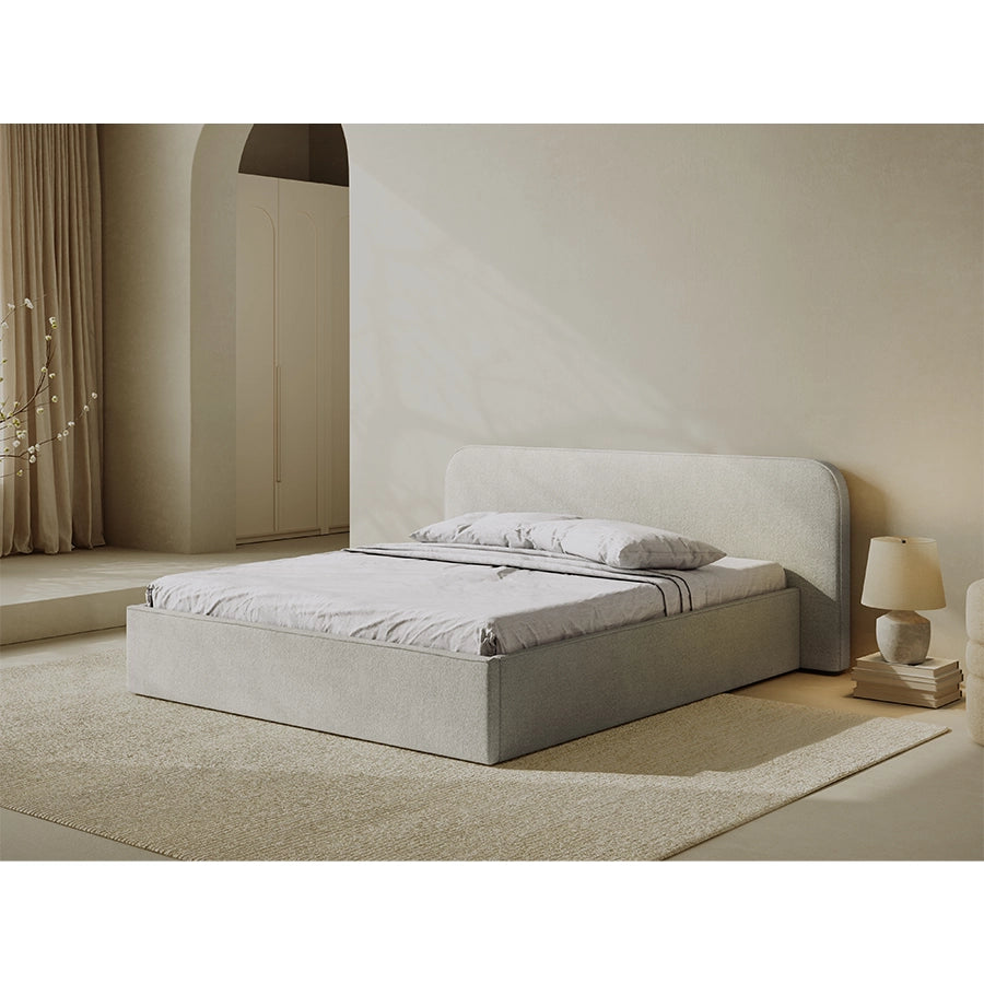 Pat gri bej 180x200 boucle Elizabeth