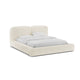 Pat ivory boucle 180 x 200 cm Martina