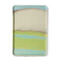 Platou multicolor din ceramica 70s Glint