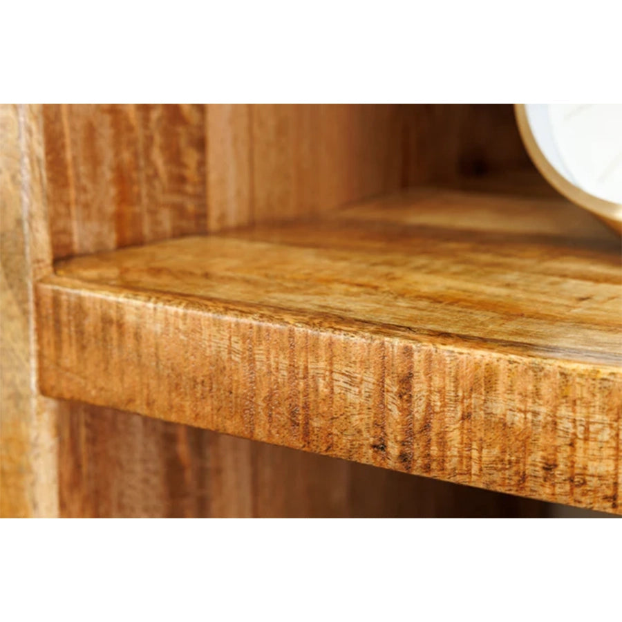 Raft maro din lemn de mango 160x156 Iron Craft