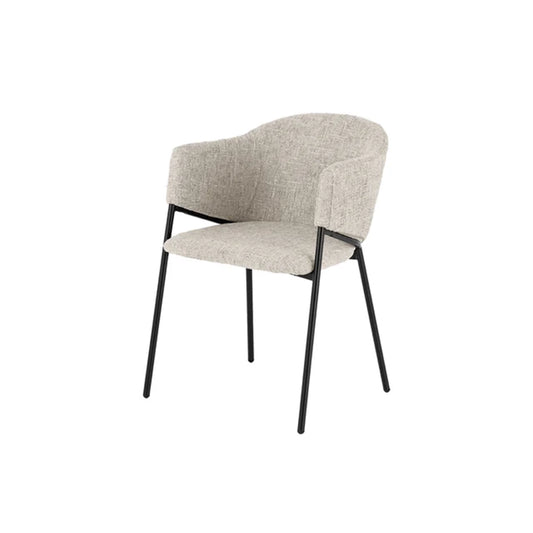 Scaun dining bej din poliester Noblesse