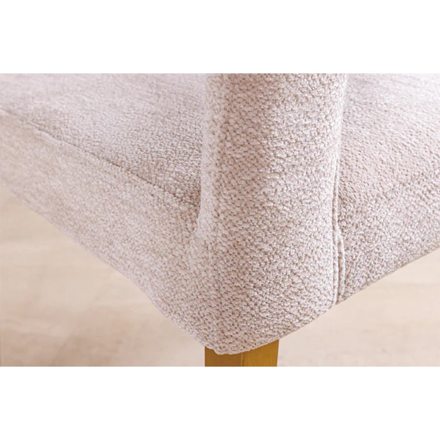 Scaun dining bej din textil Boutique
