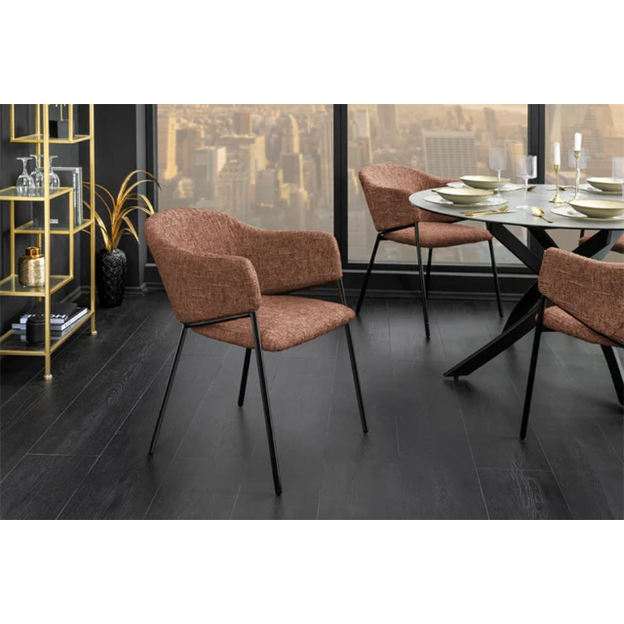 Scaun dining maro din poliester Noblesse