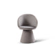 Scaun dining silver rotativ din catifea Inez