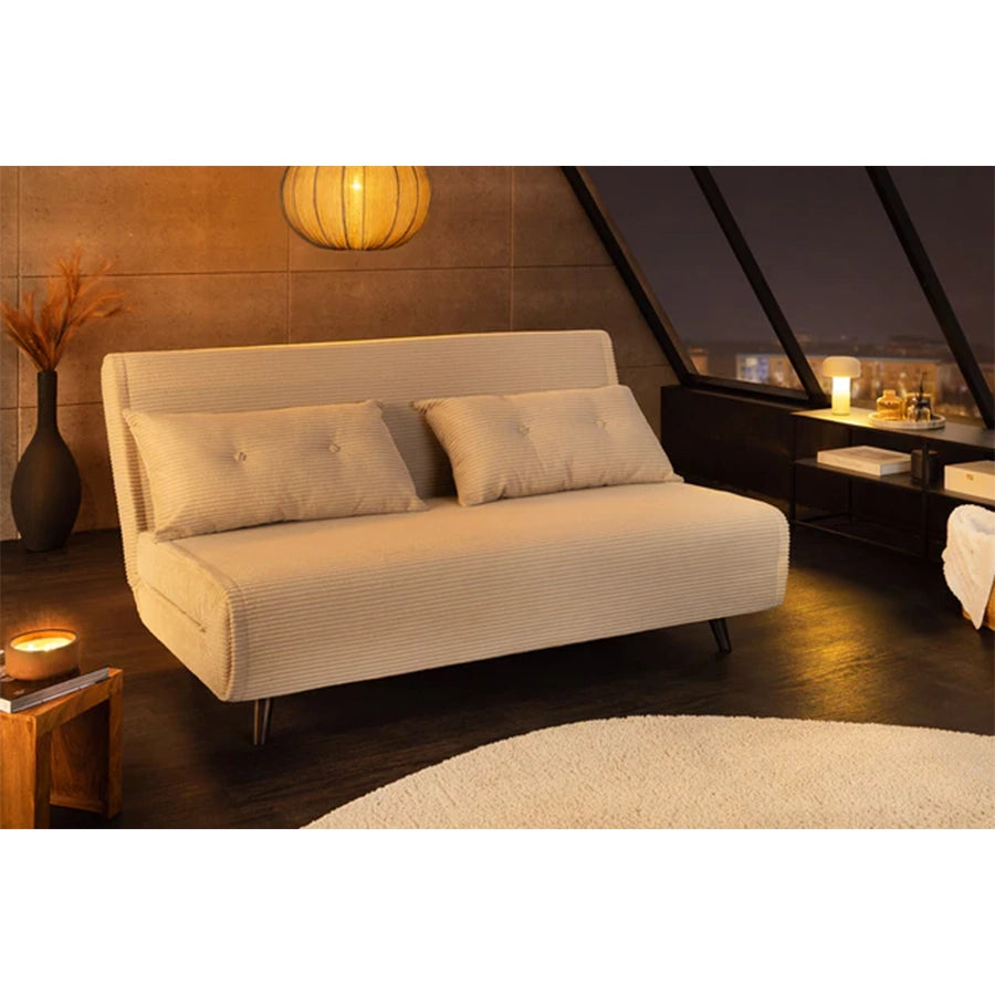 Scaun bej extensibil multifunctional 140 cm Smart