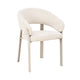 Scaun dining bej din poliester Rauma