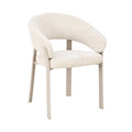 Scaun dining bej din poliester Rauma