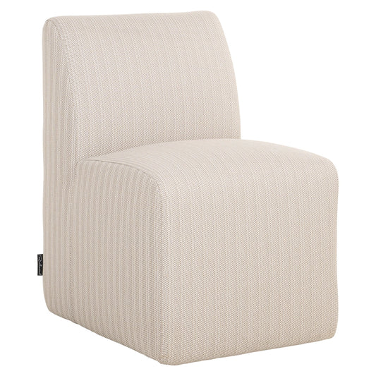 Scaun dining bej pentru exterior Riva Richmond