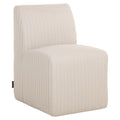 Scaun dining bej pentru exterior Riva Richmond