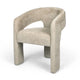 Scaun dining grej din chenille boucle Jena