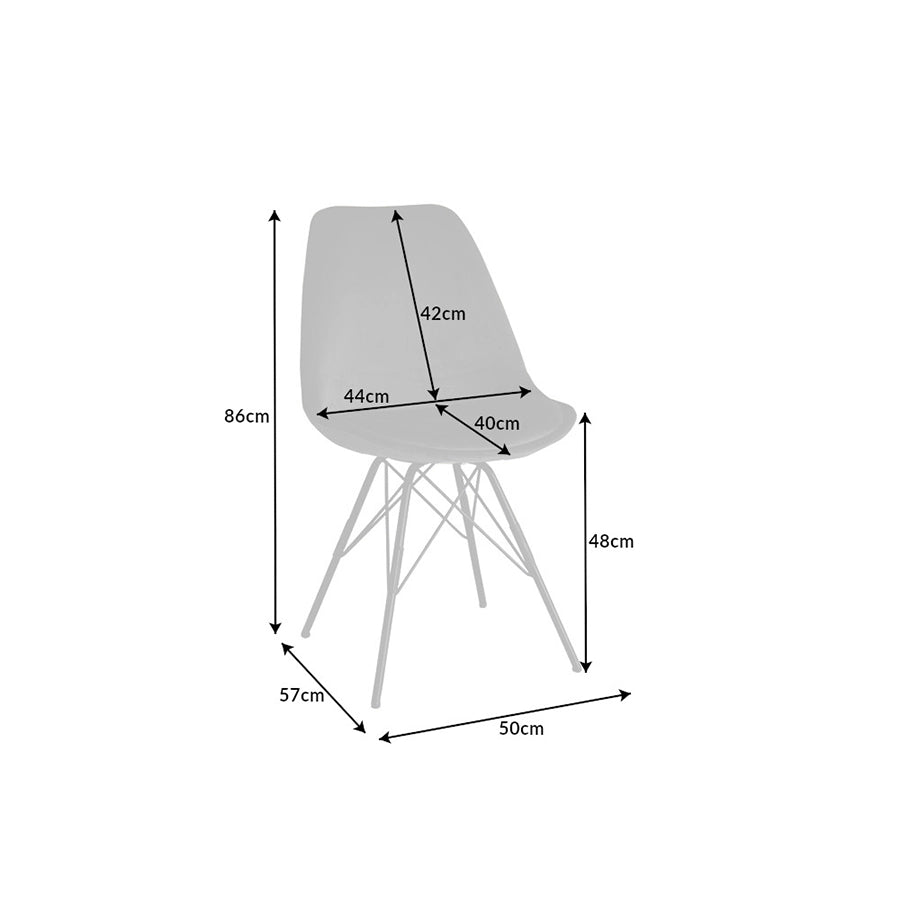 Scaun dining gri din catifea Scandinavia