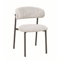 Scaun dining gri maro din poliester Hamina