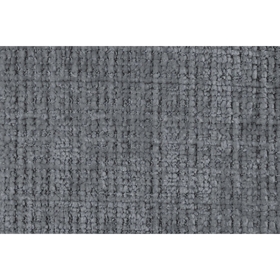 Scaun dining gri rotativ din chenille Big George