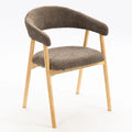 Scaun dining maro din material textil Lendava