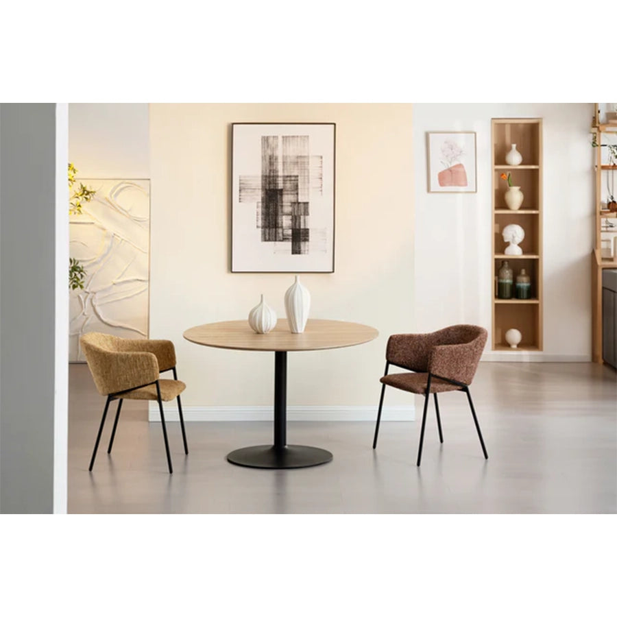 Scaun dining maro din poliester Noblesse