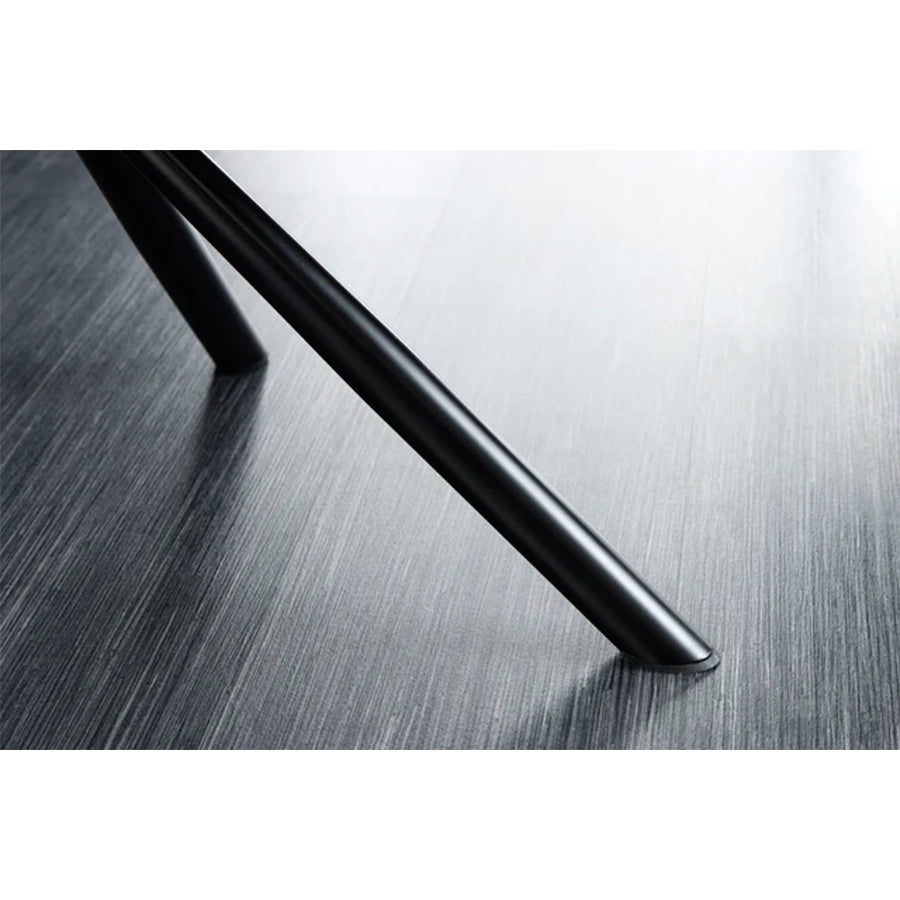 Scaun dining rotativ grej din microfibra Big George