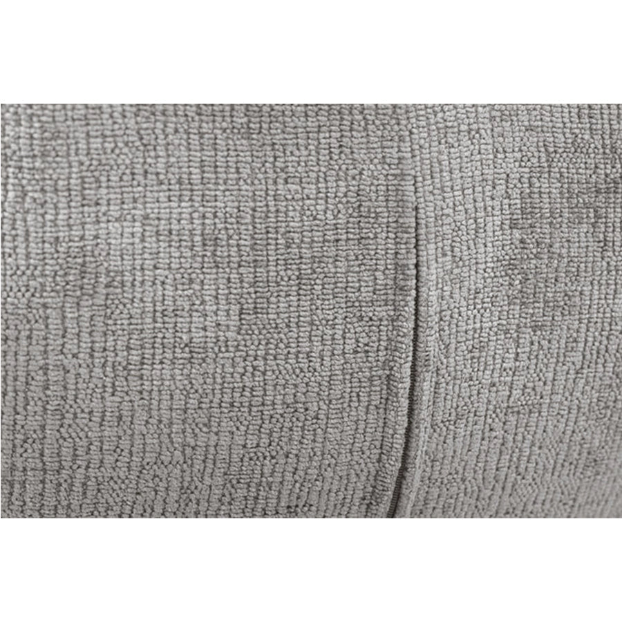 Scaun dining rotativ gri din chenille Unique