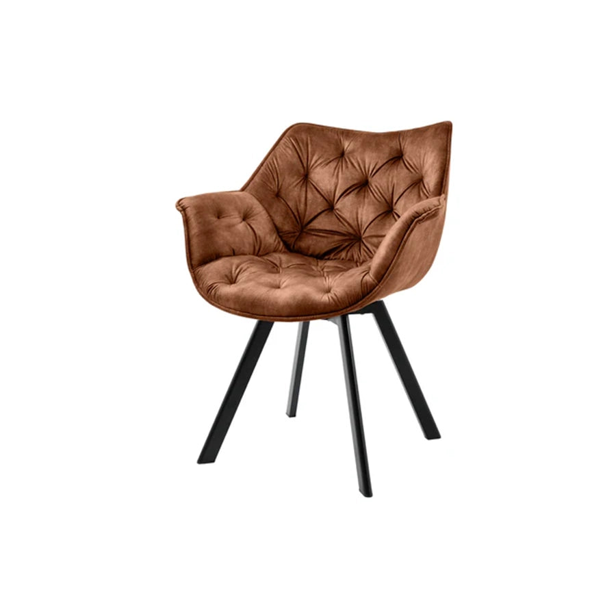 Scaun dining rotativ maro The Dutch Comfort
