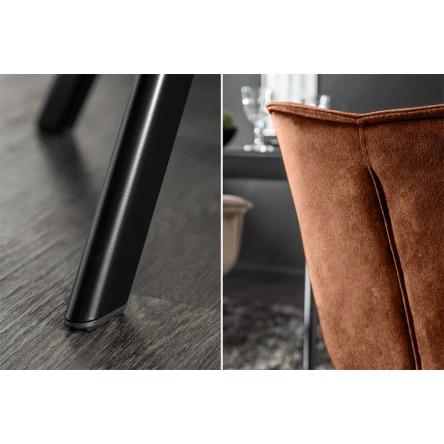 Scaun dining rotativ maro The Dutch Comfort