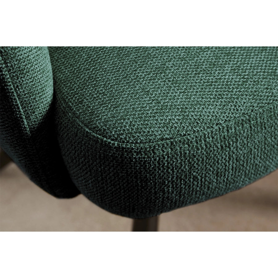 Scaun dining rotativ verde Big George Invicta Interior