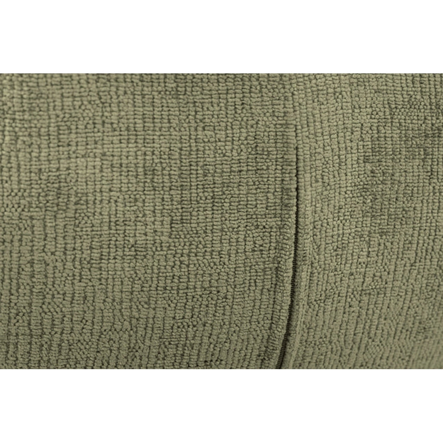 Scaun dining rotativ verde din chenille Unique