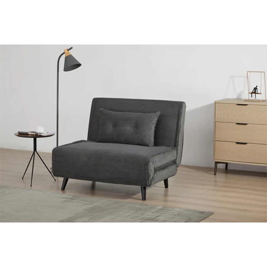 Scaun gri extensibil multifunctional 100 cm Smart