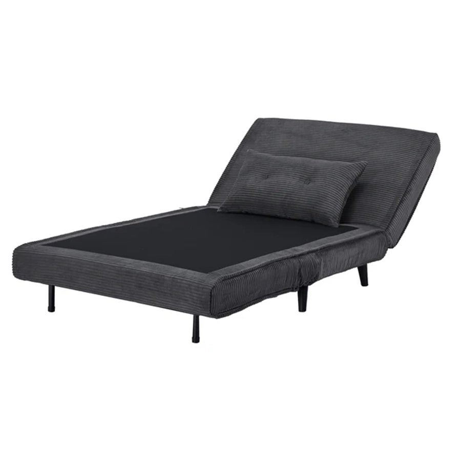 Scaun gri extensibil multifunctional 100 cm Smart